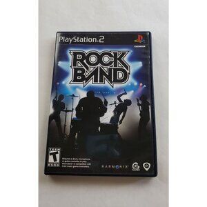 Rock Band - PlayStation 2 PS2 Game - CASE ONLY!